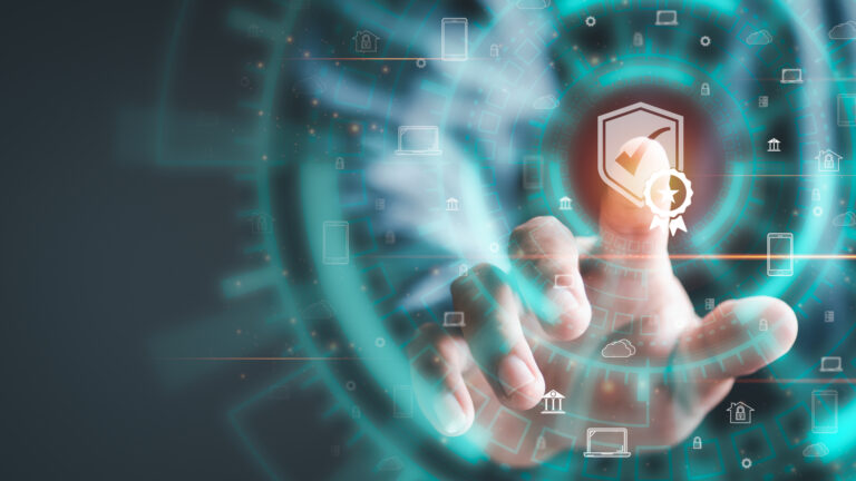 Approved cybersecurity and login authentication With AI database